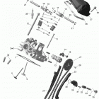 Outlander MAX 1000EFI, DPS, XT & XT-P Головка цилиндров задняя часть
