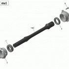 Outlander 1000EFI XMR Приводной вал