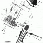 Outlander 650EFI STD, DPS & XT Головка цилиндров задняя часть