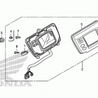 TRX500FA Спидометр