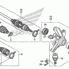 TRX500FA Кулак поворотный