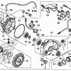 TRX500FA Передний редуктор