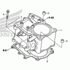 TRX500FA Цилиндры