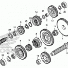 TRX420TE1 Трансмиссия 2