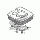 TRX250X Цилиндры