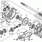 TRX500FA Редуктор