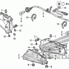 TRX680FA Фонарь задний