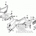 TRX250TM Облицовка кузова