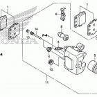 TRX500FM2 Передний тормозной суппорт