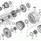 TRX680FA Трансмиссия