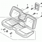 SXS700 Front seat