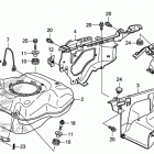 TRX500FM2 Топливный бак
