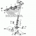 TRX680FA Рулевой вал