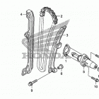 TRX680FA Цепь ГРМ и натяжитель