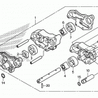 TRX500FA Масляный насос