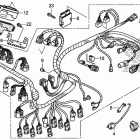 TRX500FA Жгут проводов