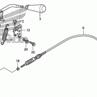 TRX680FA Рычаг переключения