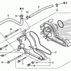 TRX500FA Водяной насос