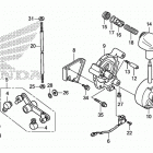 TRX500FA Рычаг переключения