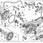 TRX680FA Передний редуктор