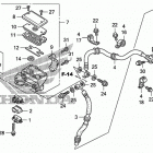 TRX680FA Главный тормозной цилиндр -передний