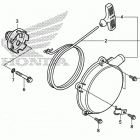 TRX500FA Ручной стартер