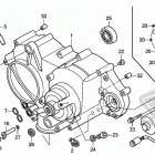 TRX500FA Передняя крышка картера