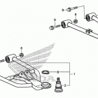 TRX250TM Передний рычаг