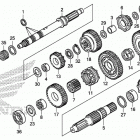 TRX420FA1 Трансмиссия 1