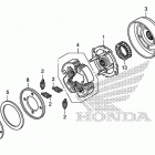 TRX420FA1 Муфта стартера