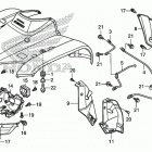 TRX250TM Переднее крыло