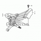 TRX400X Кулак поворотный