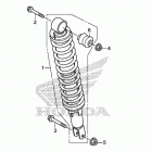 TRX420FA1 Задний амортизатор