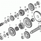 TRX500FM2 Трансмиссия