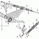 TRX90X Распределительный вал и клапана