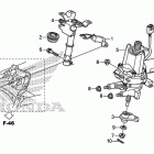 TRX420FM2 Steering shaft (eps)