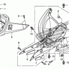 TRX400X Заднее крыло