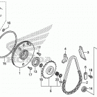 TRX90X Шестерни стартера
