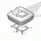 TRX250TM Цилиндры