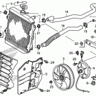 TRX420FA1 Радиатор