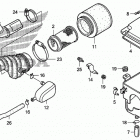 TRX400X Воздухозаборник