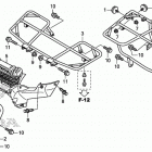 TRX500FM2 Багажник