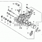 TRX400X Передний тормозной суппорт
