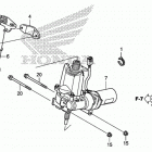 TRX500FPA Steering shaft           (trx500fpa)