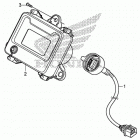 TRX500FM2 Спидометр