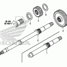 TRX420FA1 Вал ведущий