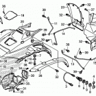 TRX500FA Переднее крыло