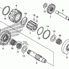 TRX680FA Задняя передача