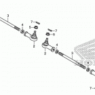 TRX420FA1 Рулевые тяги