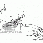 TRX400X Глушитель